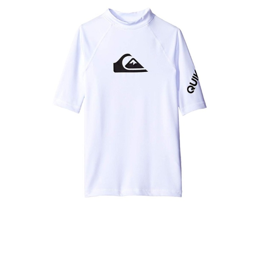 Quiksilver White Swim Shirt